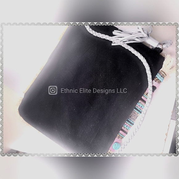 New boutique Handmade turqouise crossbody - Picture 4 of 5